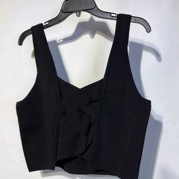 Express body contour top. Black. Size XL. NWT. - Picture 2 of 5